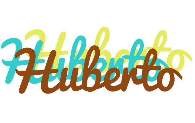 Huberto cupcake logo