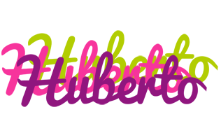 Huberto flowers logo