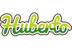 Huberto golfing logo