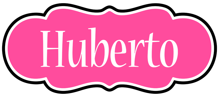 Huberto invitation logo