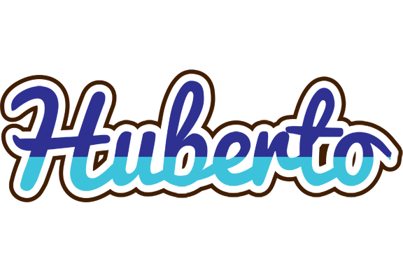 Huberto raining logo