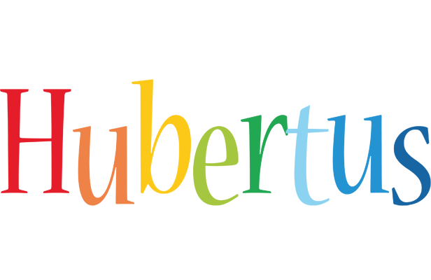 Hubertus birthday logo