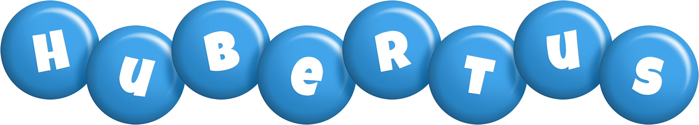 Hubertus candy-blue logo