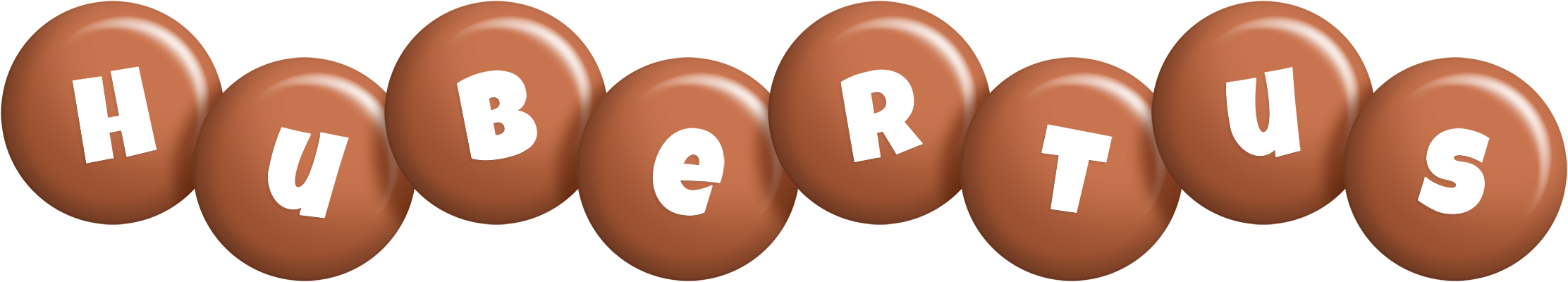 Hubertus candy-brown logo