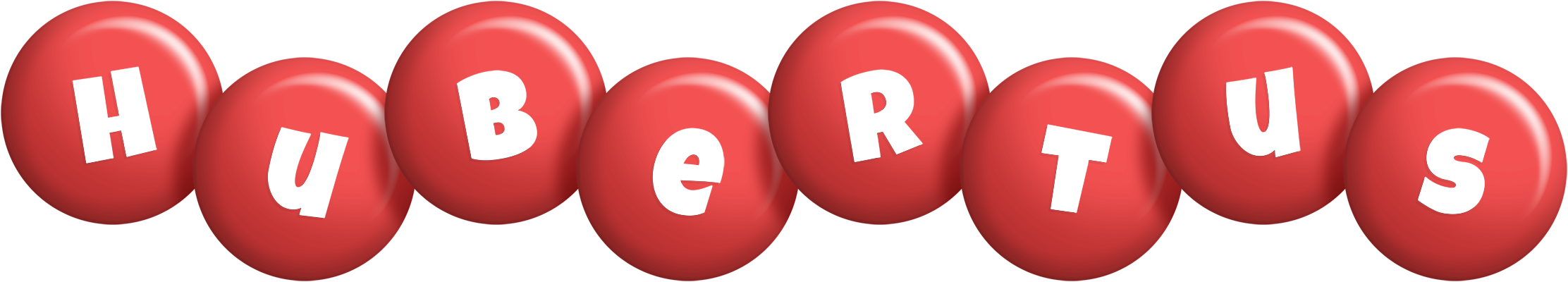 Hubertus candy-red logo