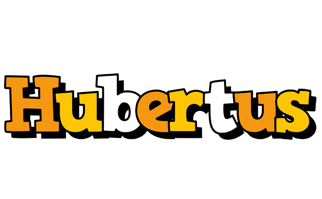 Hubertus cartoon logo