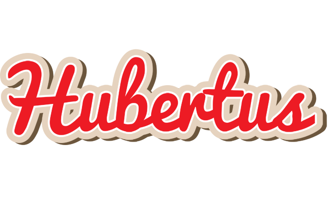 Hubertus chocolate logo