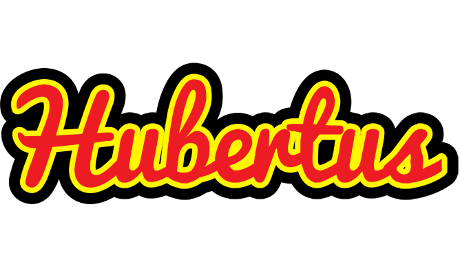 Hubertus fireman logo