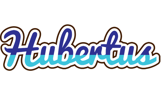 Hubertus raining logo