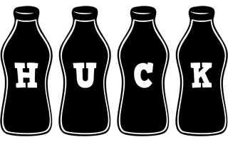 Huck bottle logo