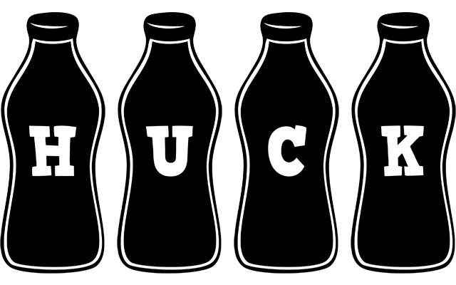 Huck bottle logo