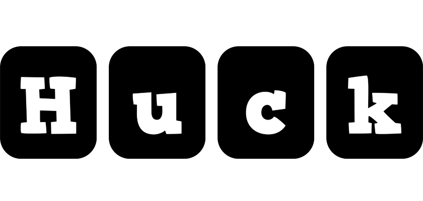 Huck box logo