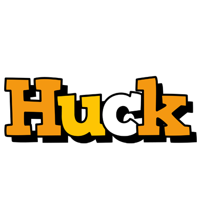 Huck cartoon logo
