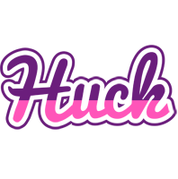 Huck cheerful logo