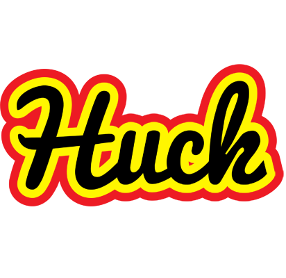 Huck flaming logo