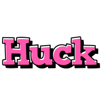 Huck girlish logo