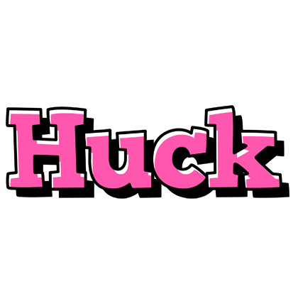 Huck girlish logo