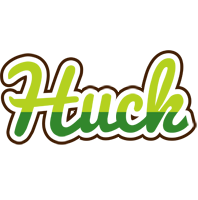 Huck golfing logo