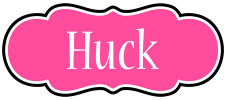 Huck invitation logo