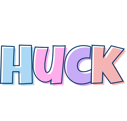 Huck pastel logo