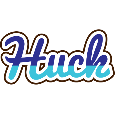 Huck raining logo