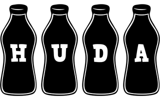 Huda bottle logo