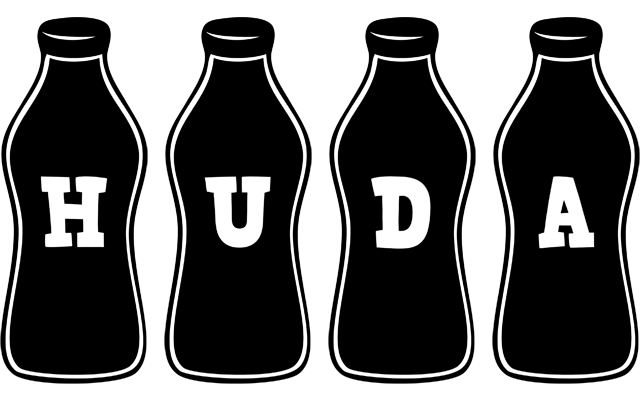 Huda bottle logo