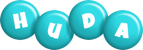 Huda candy-azur logo