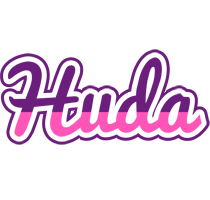 Huda cheerful logo
