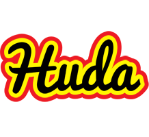 Huda flaming logo