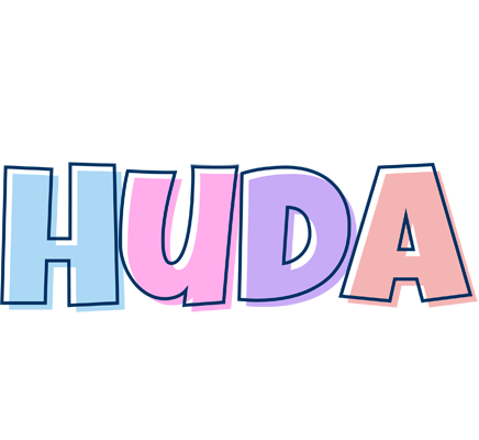 Huda pastel logo