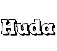 Huda snowing logo