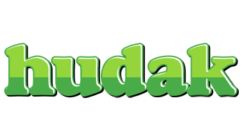 Hudak apple logo