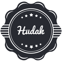Hudak badge logo