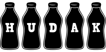 Hudak bottle logo