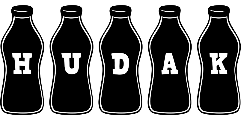 Hudak bottle logo
