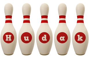 Hudak bowling-pin logo