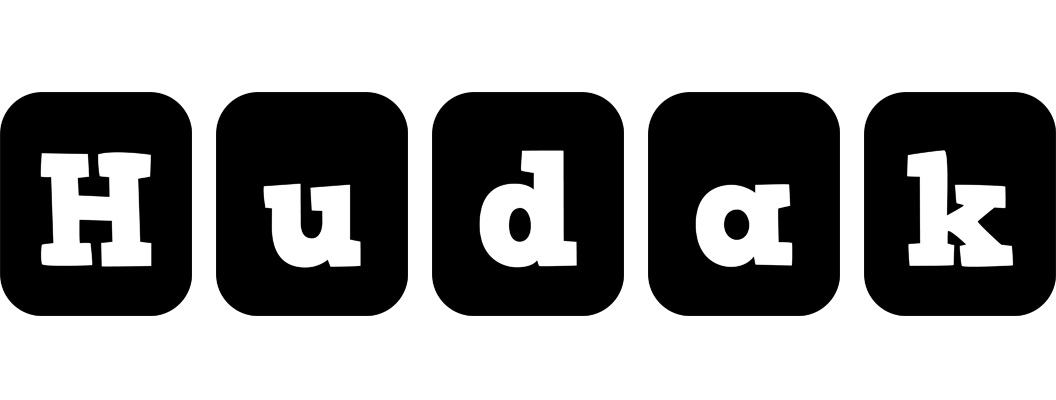 Hudak box logo