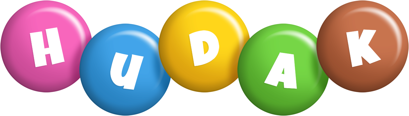 Hudak candy logo