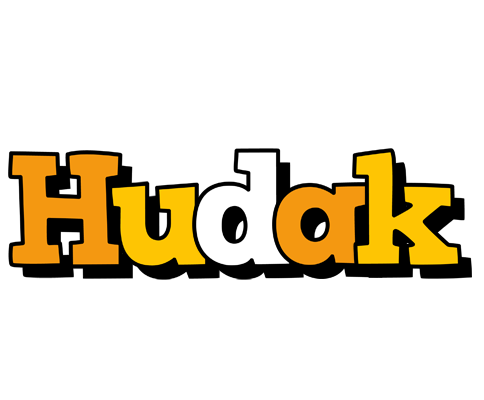 Hudak cartoon logo