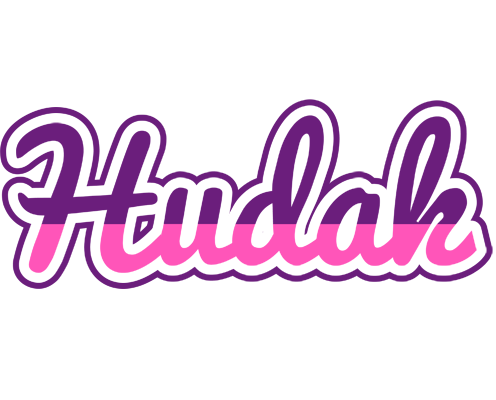 Hudak cheerful logo