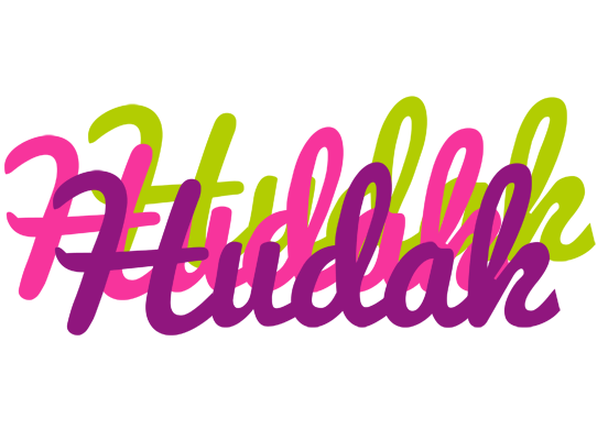 Hudak flowers logo