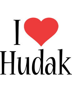 Hudak i-love logo