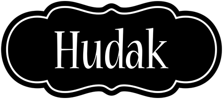 Hudak welcome logo