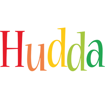 Hudda birthday logo