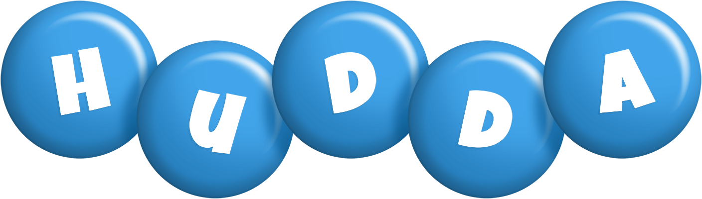 Hudda candy-blue logo