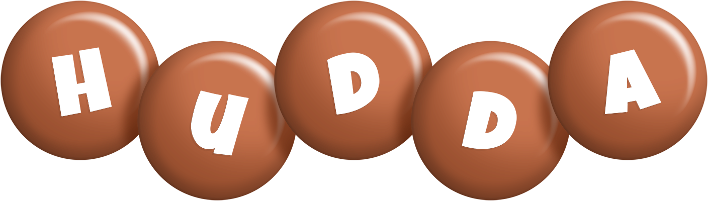 Hudda candy-brown logo