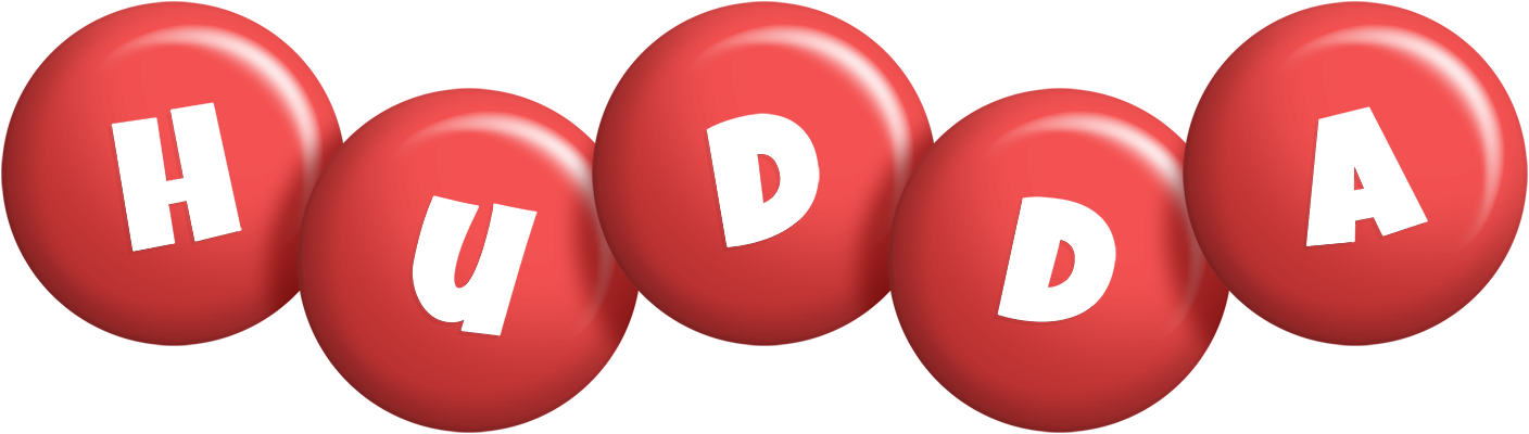 Hudda candy-red logo