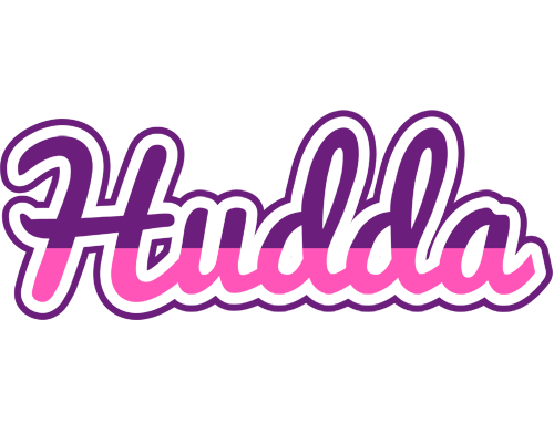 Hudda cheerful logo