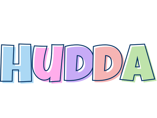 Hudda pastel logo